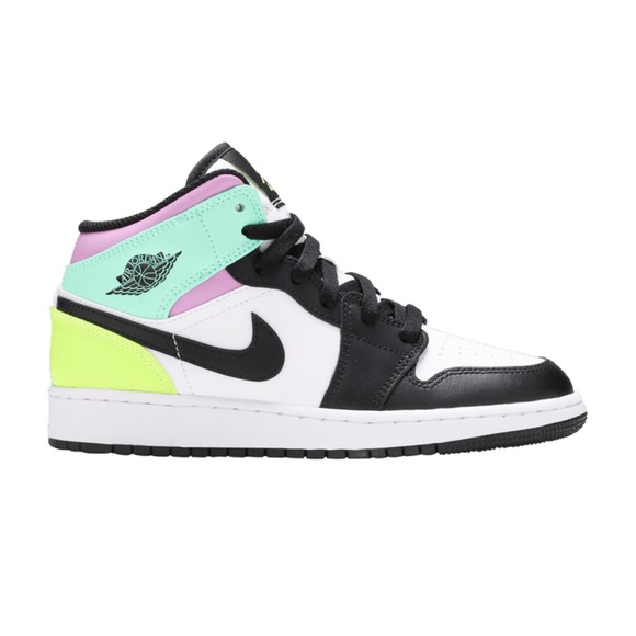 Air Jordan 1 Mid (554725 175) Pastels, NEW - Picture 1 of 7